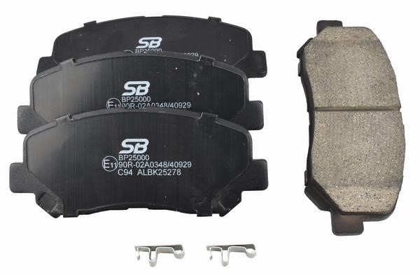 SB BP25000 Brake Pad Set, disc brake BP25000