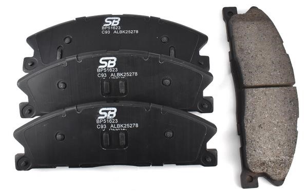 SB BP51623 Brake Pad Set, disc brake BP51623
