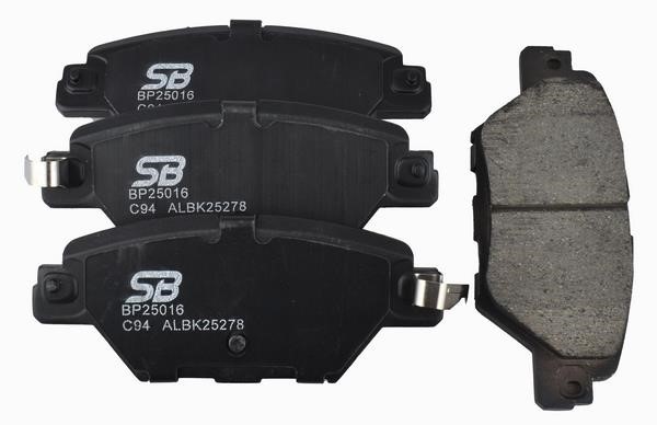 SB BP25016 Brake Pad Set, disc brake BP25016