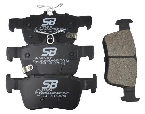 SB BP28011 Brake Pad Set, disc brake BP28011