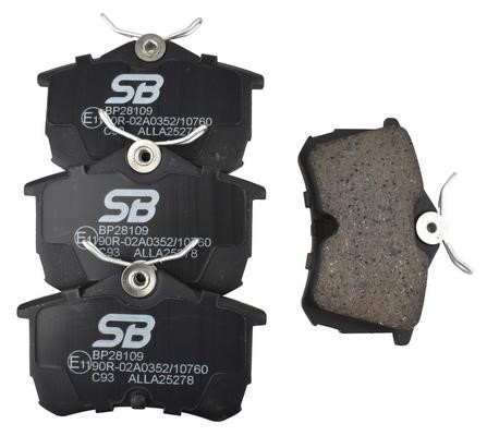 SB BP28109 Brake Pad Set, disc brake BP28109