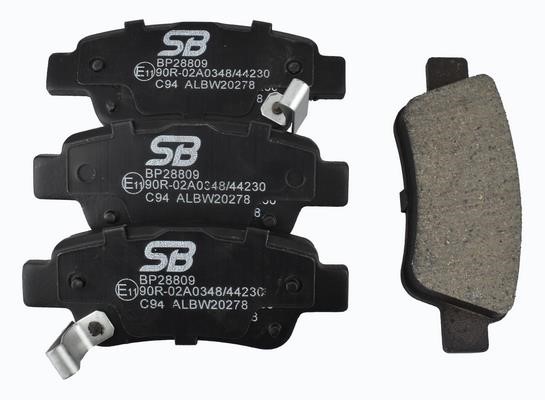 SB BP28809 Brake Pad Set, disc brake BP28809