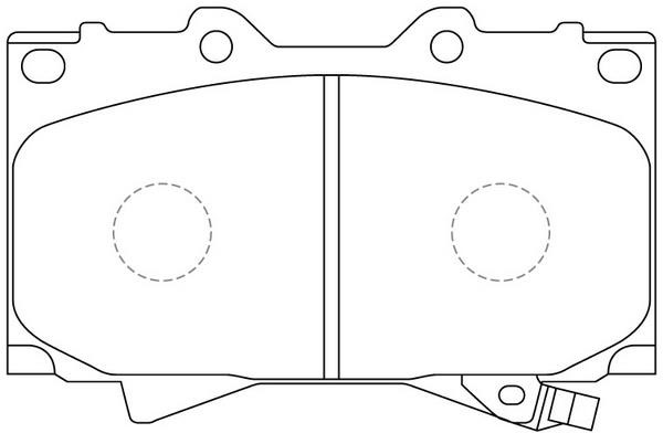 SB BP21411 Brake Pad Set, disc brake BP21411