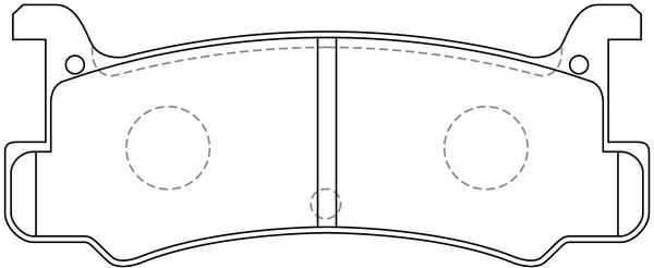 SB BP26353 Brake Pad Set, disc brake BP26353