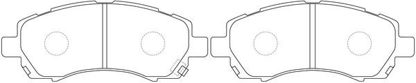 SB BP27398 Brake Pad Set, disc brake BP27398