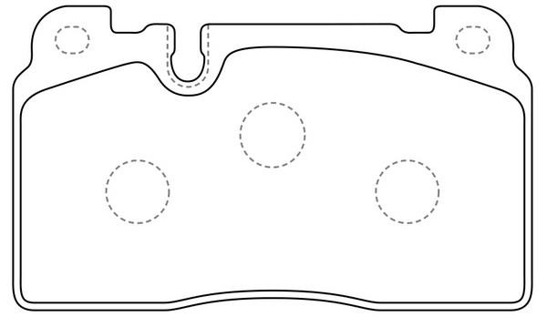 SB BP33028 Brake Pad Set, disc brake BP33028