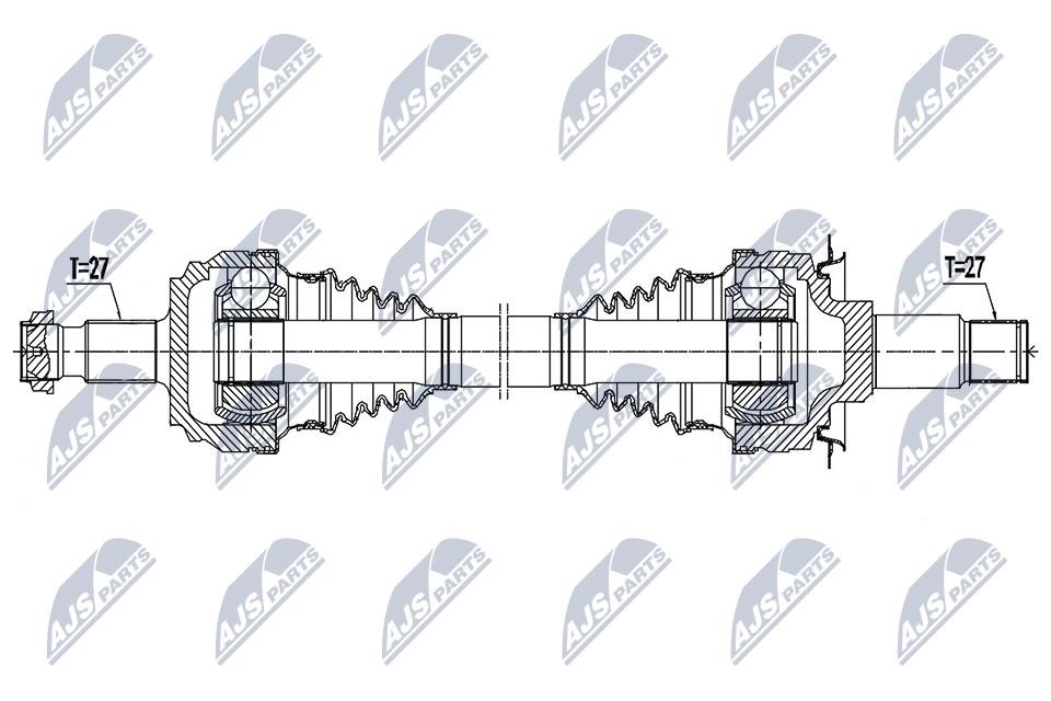 NPWME148 NTY Drive shaft