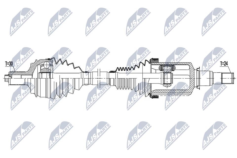 NPWME154 NTY Drive shaft