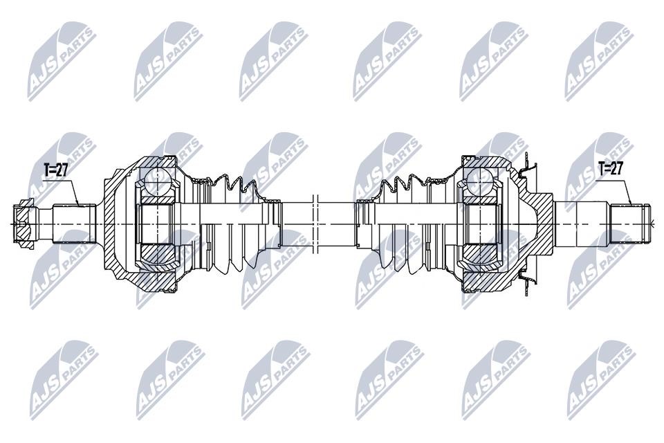 NPWME156 NTY Drive shaft