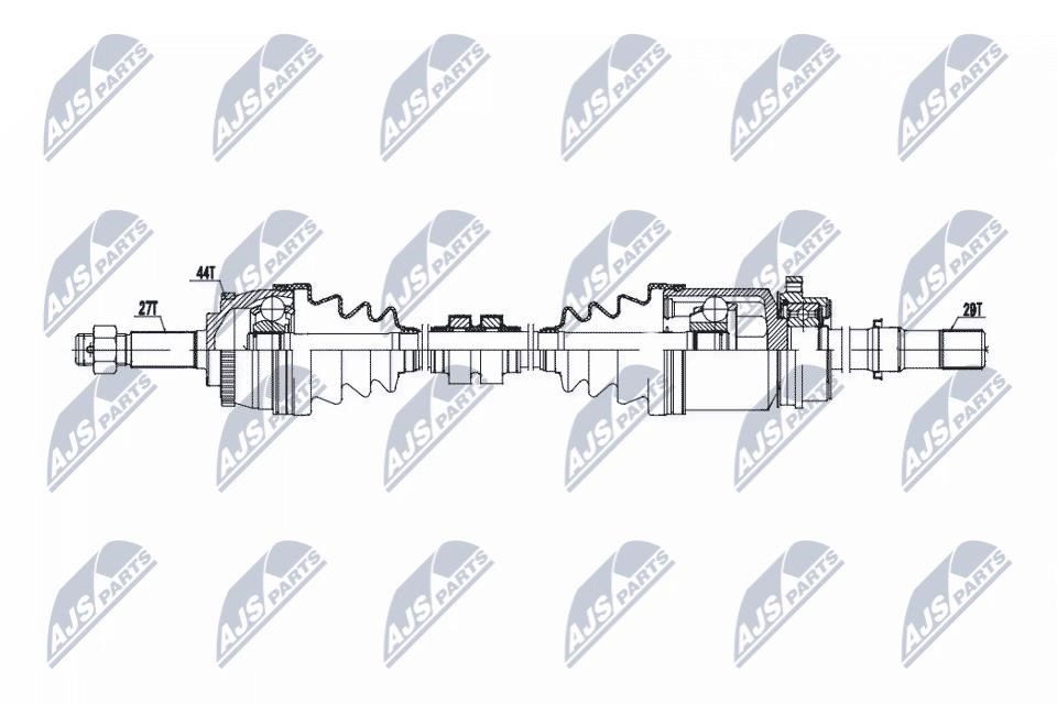 NPWNS157 NTY Drive shaft