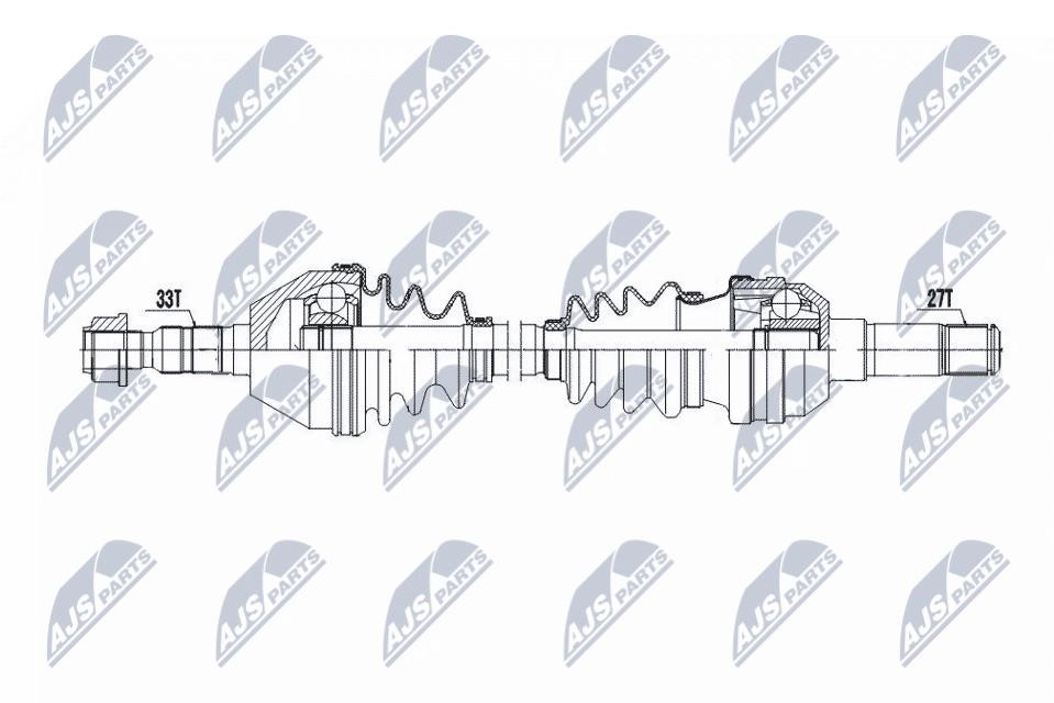NPWPL139 NTY Drive shaft