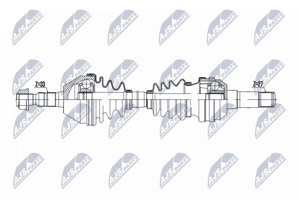 NPWPL141 NTY Drive shaft