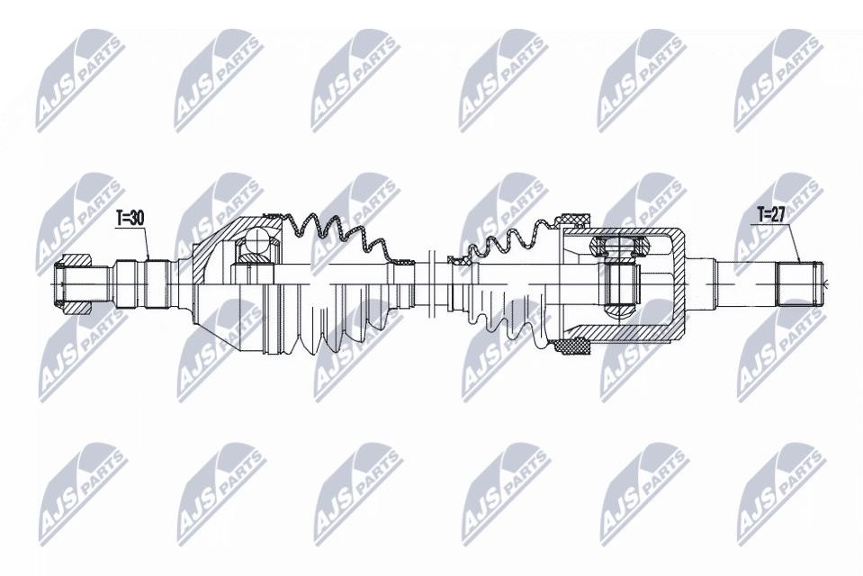 NPWPL143 NTY Drive shaft
