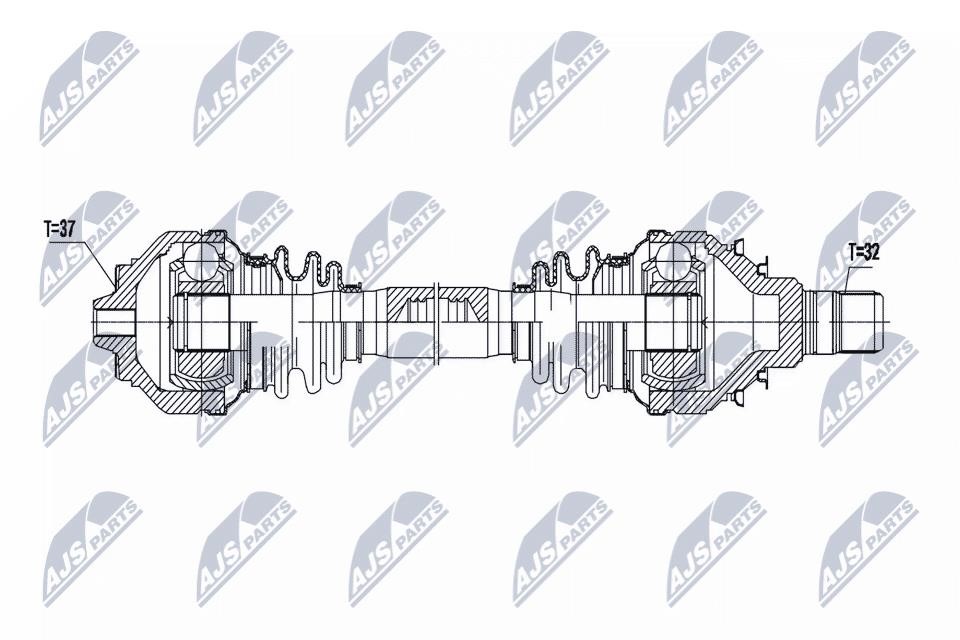 NPWBM175 NTY Drive shaft