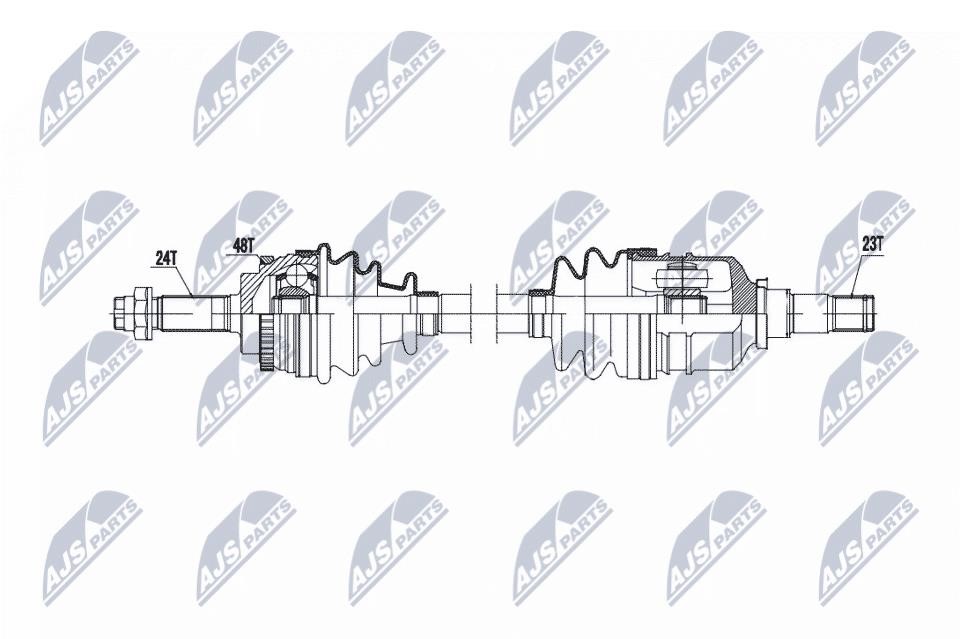 Axle shaft Toyota Yaris: NPWTY178 NTY Drive shaft