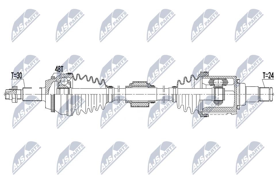 NPWTY180 NTY Drive shaft