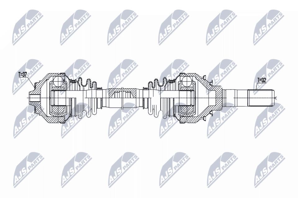 NPWBM176 NTY Drive shaft