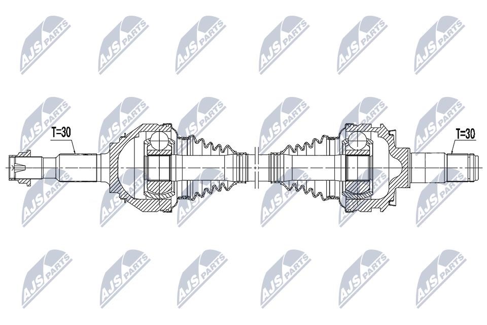 NPWTY183 NTY Drive shaft