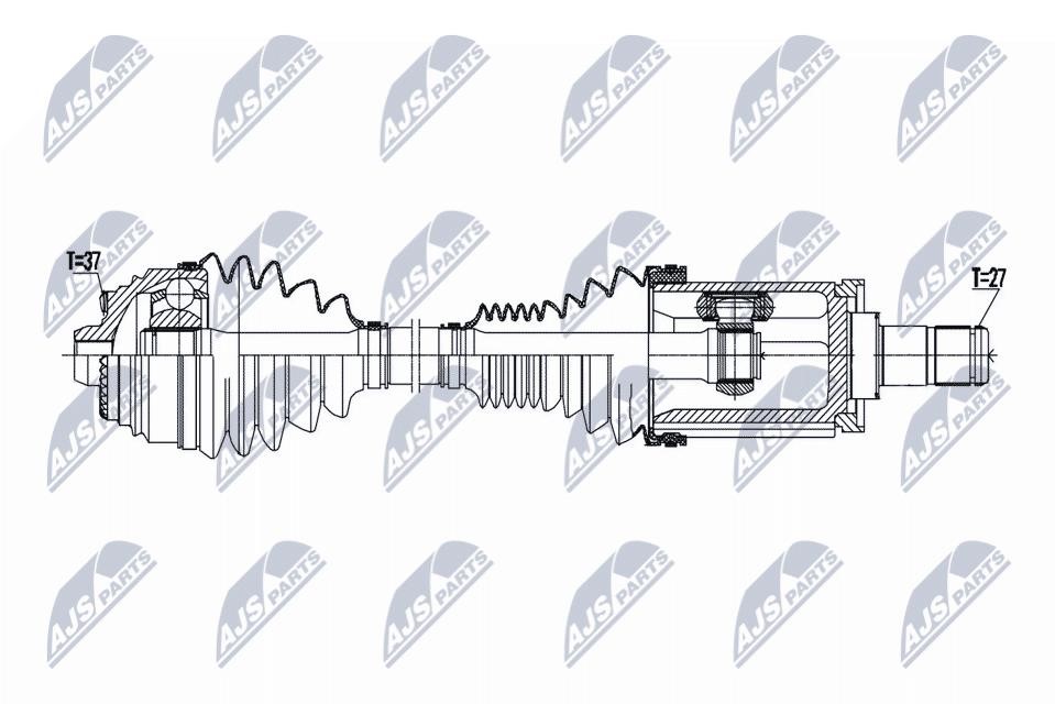 NPWBM179 NTY Drive shaft