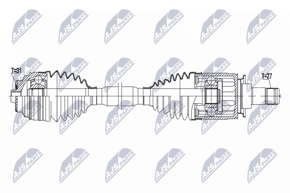 NPWBM182 NTY Drive shaft