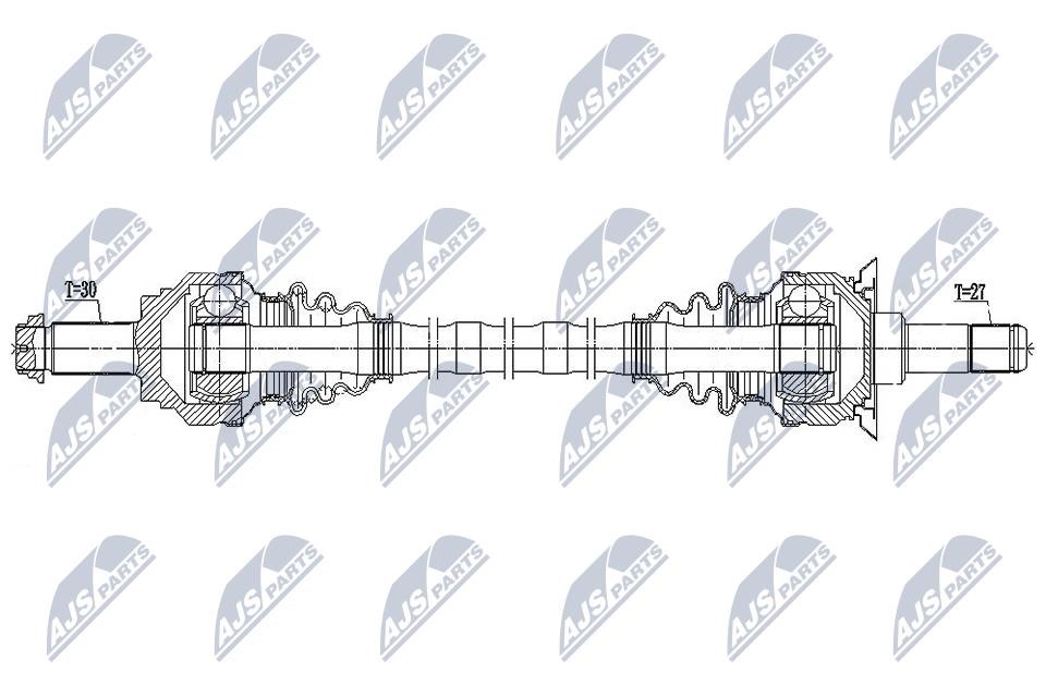NPWBM191 NTY Drive shaft
