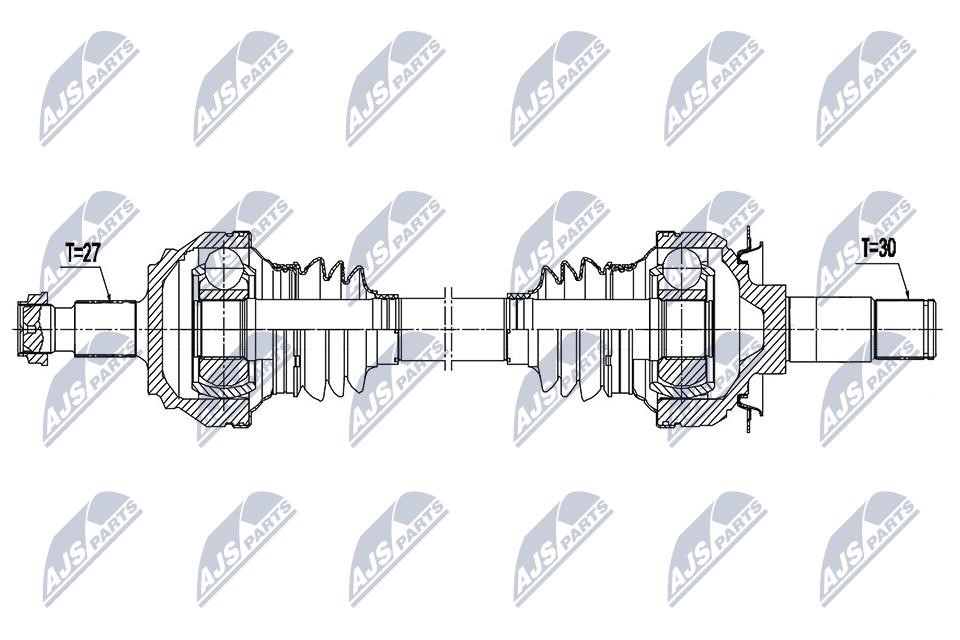 NPWME160 NTY Drive shaft