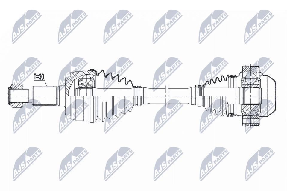 NPWPS005 NTY Drive shaft