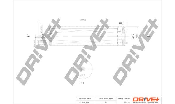 Dr!ve+ DP1110.13.0118 Fuel filter DP1110130118