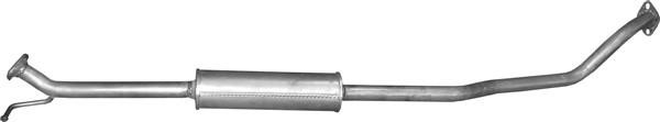 Rear silencer Suzuki Splash: 2520 Polmostrow Centre Muffler