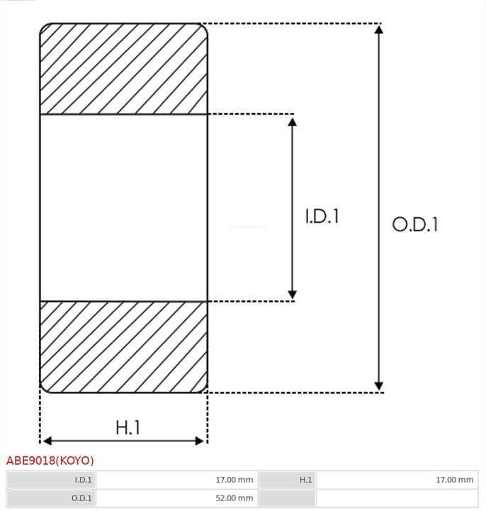 Buy AS-PL ABE9018(KOYO) at a low price in United Arab Emirates!