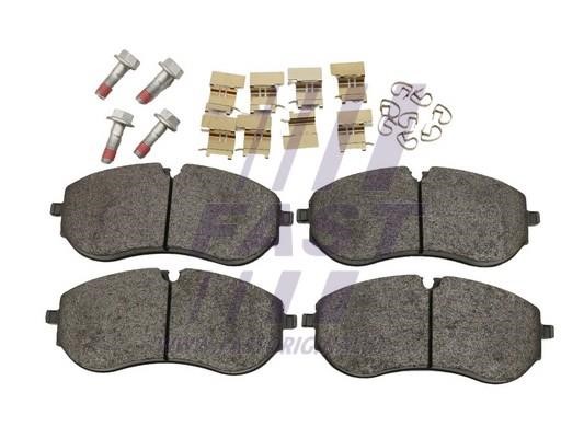 Disc brake pad set MAN: FT29181 Fast Brake pad set