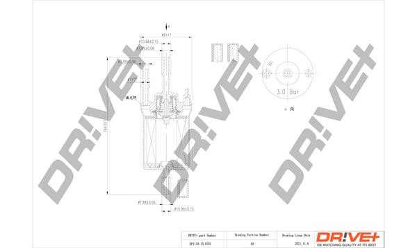 Dr!ve+ DP1110.13.0101 Fuel filter DP1110130101