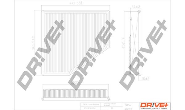 Dr!ve+ DP1110.10.0353 Air filter DP1110100353