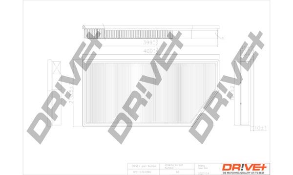 Dr!ve+ DP1110.10.0366 Air filter DP1110100366