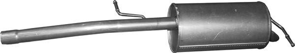 Rear exhaust silencer Volkswagen Caddy: 30004 Polmostrow End Silencer