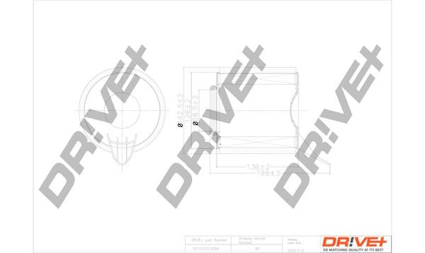 Dr!ve+ DP1110.10.0254 Air filter DP1110100254