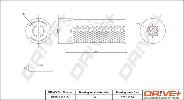 Dr!ve+ DP1110.13.0154 Fuel filter DP1110130154