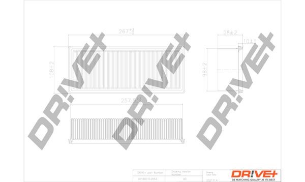 Dr!ve+ DP1110.10.0553 Air filter DP1110100553