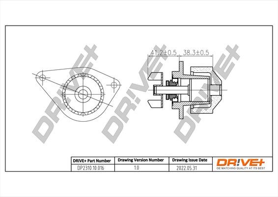 DP231010016 Dr!ve+ Water pump