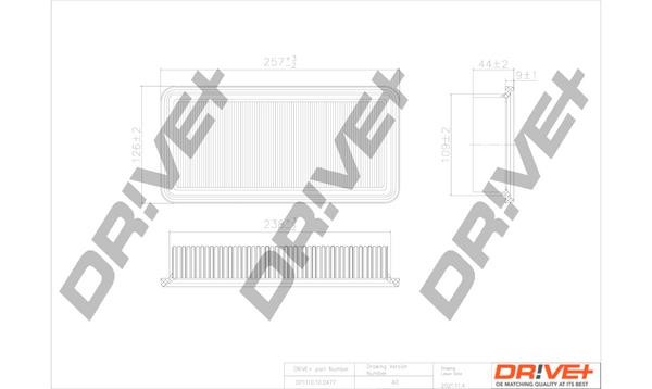 Dr!ve+ DP1110.10.0477 Air filter DP1110100477