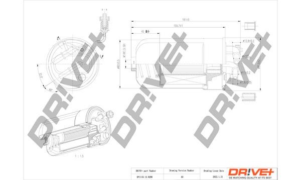 Dr!ve+ DP1110.13.0290 Fuel filter DP1110130290