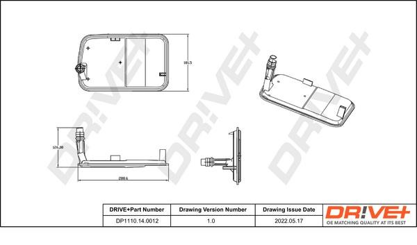 DP1110140012 Dr!ve+ Automatic filter, kit
