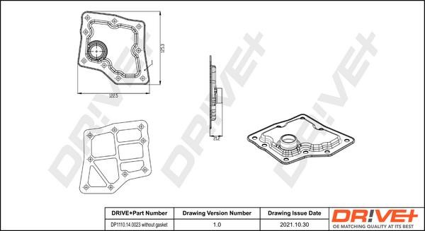DP1110140023 Dr!ve+ Automatic transmission filter