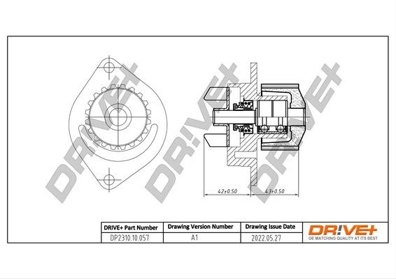 Car water pump Rover: DP231010057 Dr!ve+ Water pump