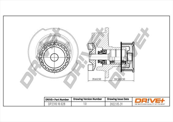 DP231010028 Dr!ve+ Water pump