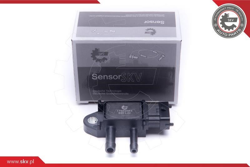 Esen SKV 17SKV663 Sensor, exhaust pressure 17SKV663 17SKV663 Esen SKV Sensor, exhaust pressure