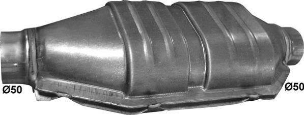 00259 Polmostrow Centre Muffler, universal