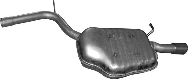 Rear exhaust silencer Audi: 0151 Polmostrow End Silencer