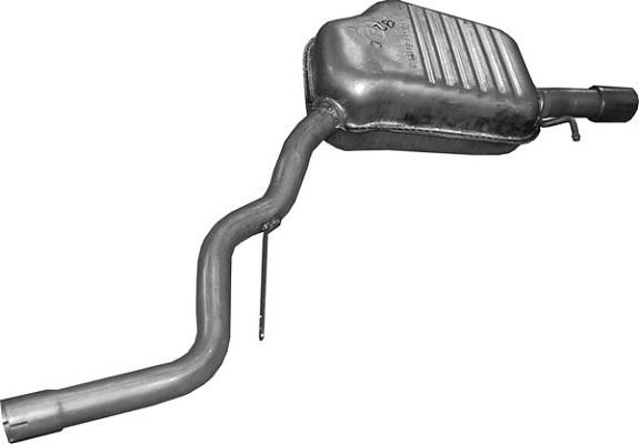 Rear silencer Audi A4: 0150 Polmostrow End Silencer