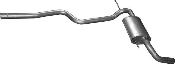 Rear exhaust silencer BMW: 0370 Polmostrow End Silencer